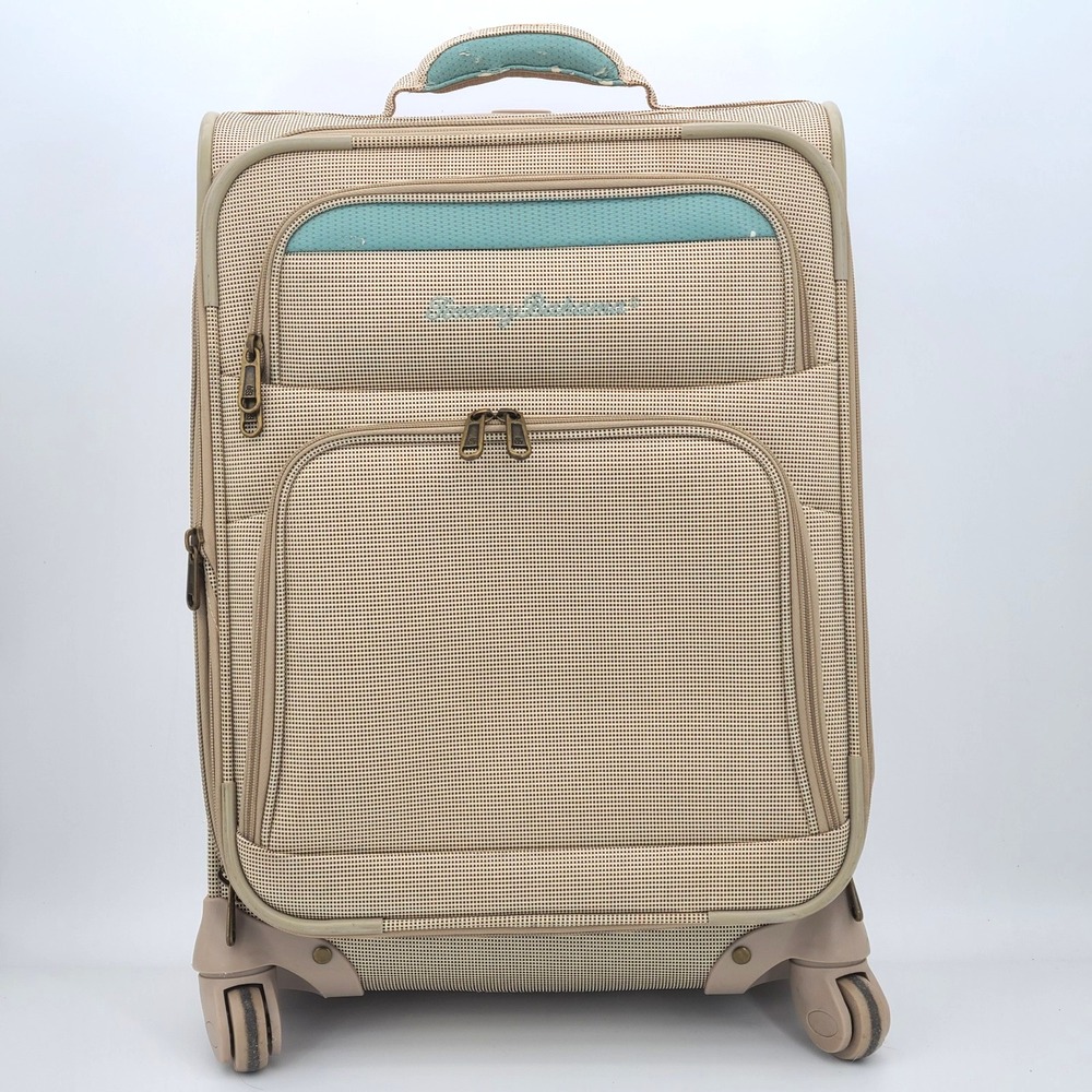 Tommy Bahama Mama 20" Spinner Wheeled Carry-On Travel Bag Luggage Suitcase